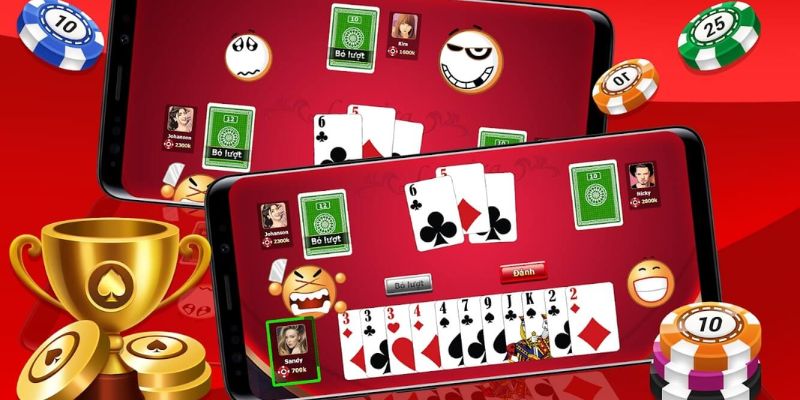 rwin tai game danh bai tien len mien nam ve may tinh